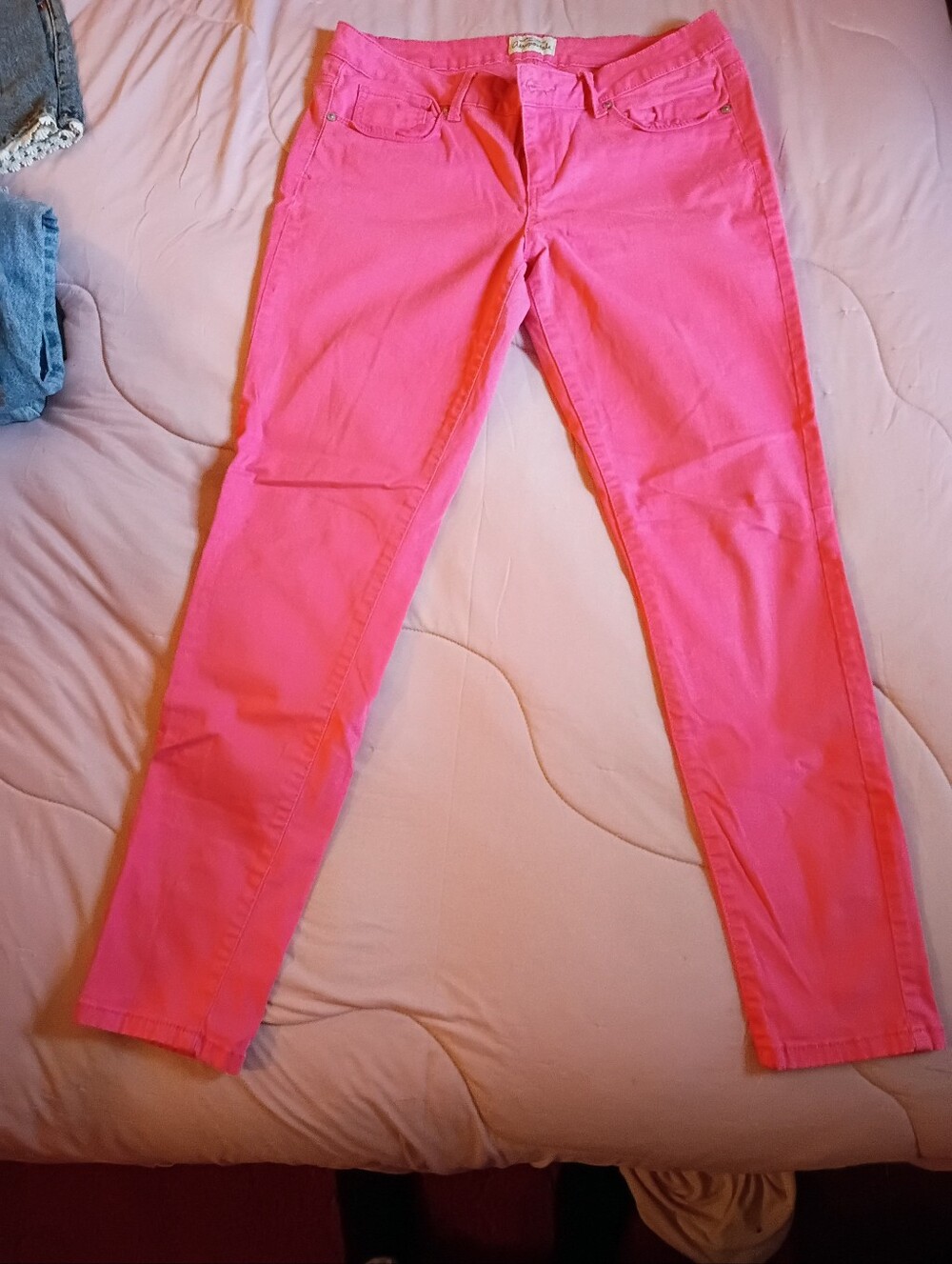 Aeropostale Cotton Hot Pink Pants